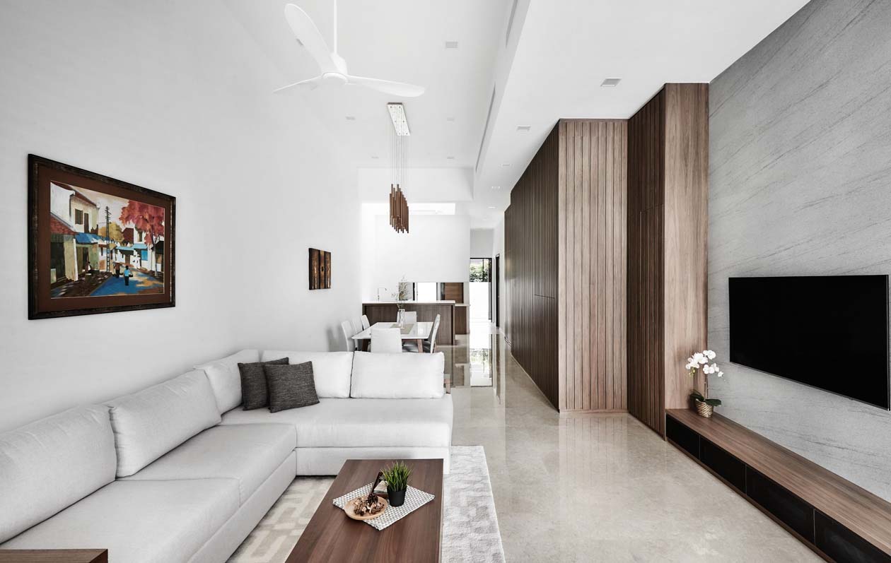 Singapore landed home renovation | Contemporary interior design for a five-storey home | Couple Abode interior design & build